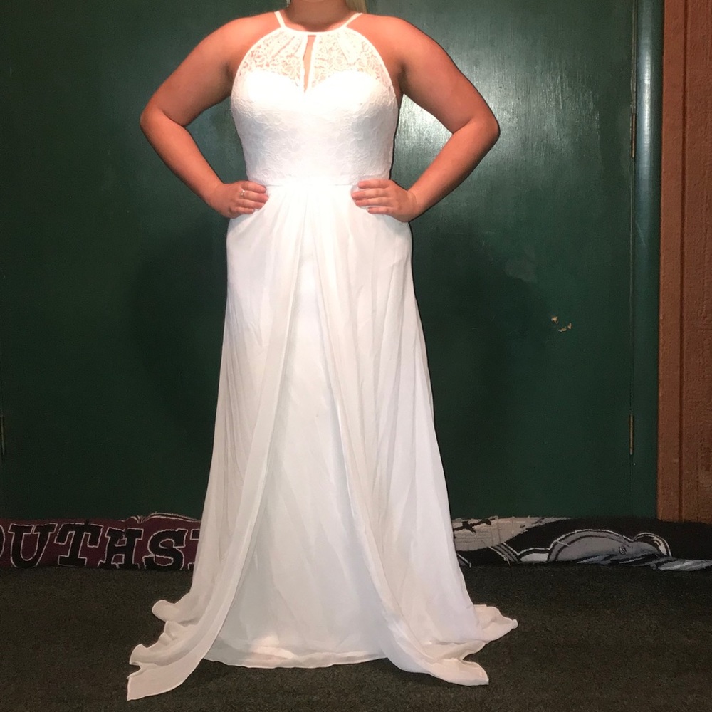 White Prom Dress